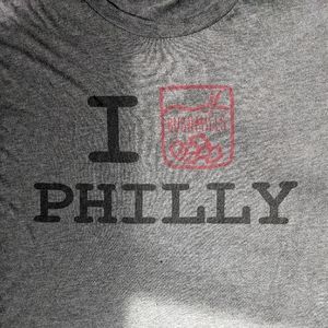 Bushmills Philly Promo Tee shirt L/XL grey